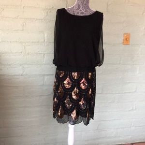 ♦️CLEARANCE♦️ Black chiffon dress
